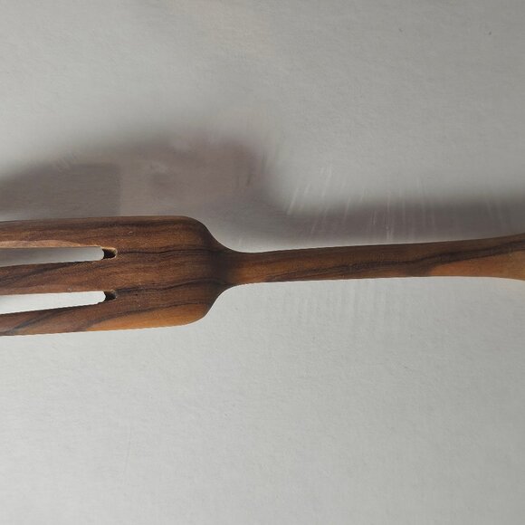 Antique Rose Point by Wallace Sterling Silver Two Piece Salad Serving Set - Picture 10 of 13